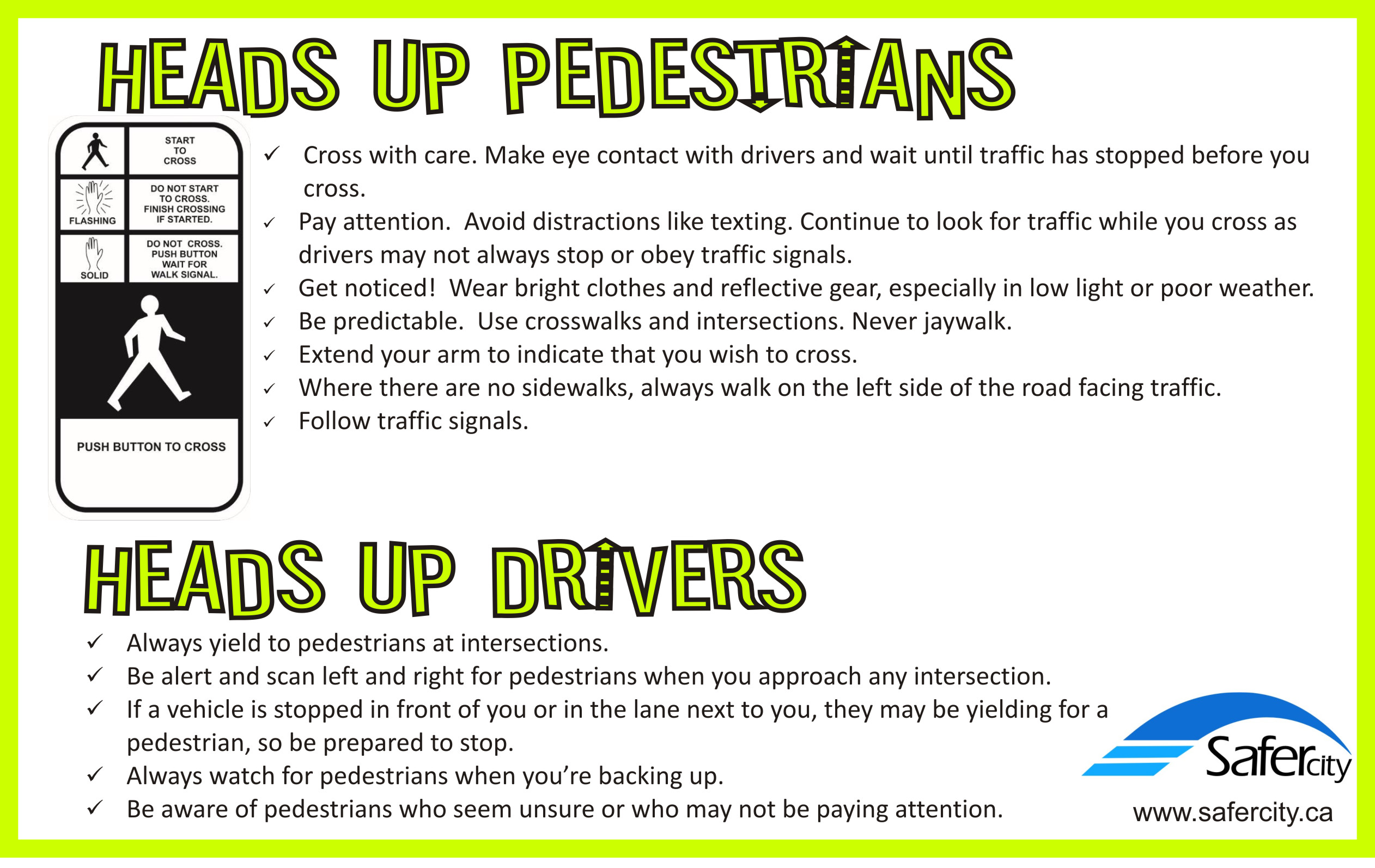 Pedestrian Safety - City of Chilliwack